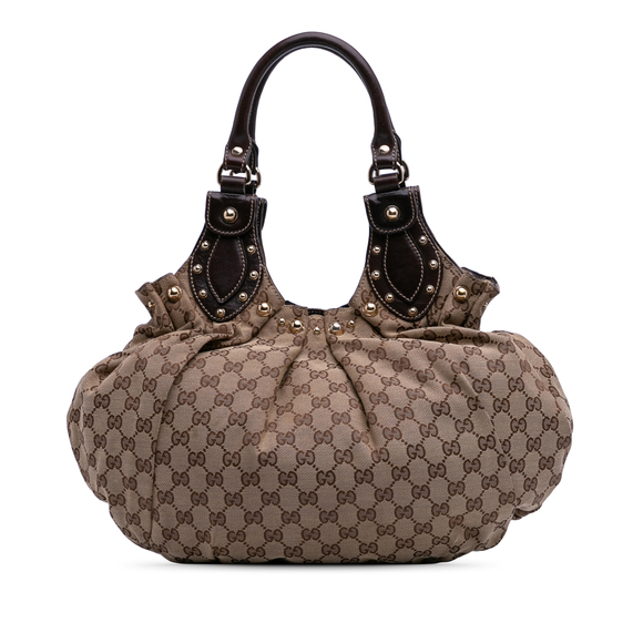 Pre-Loved Gucci GG Canvas Pelham Hobo Bag - Picture 1 of 11
